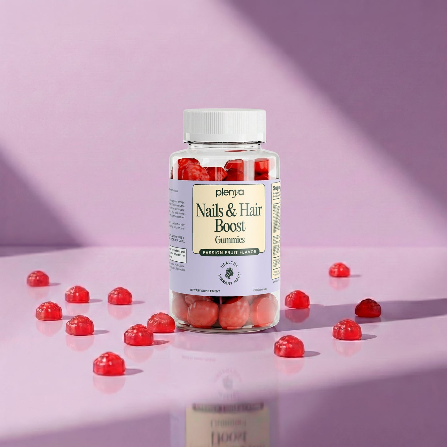 Gomitas para cabello, piel y uñas