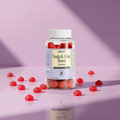 Gomitas para cabello, piel y uñas