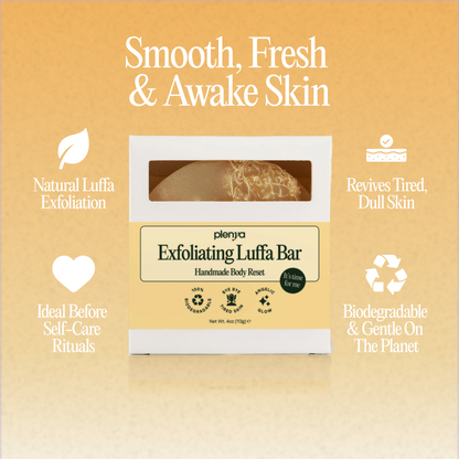 Barra de luffa exfoliante