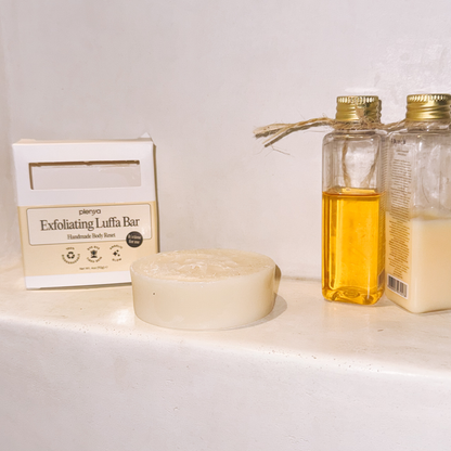 Barra de luffa exfoliante